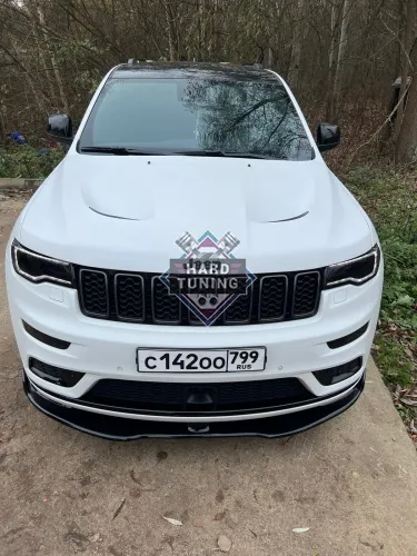 Сплиттер переднего бампера Jeep Grand Cherokee WK2 (2017-2020)