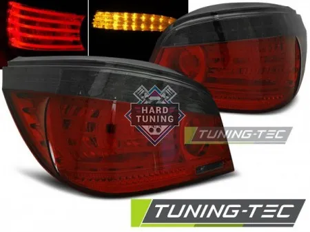 Задние фары BMW E60 (2003-2007) LED TAIL LIGHTS RED fits тонированные