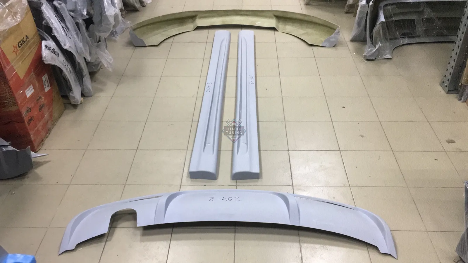 Обвес Rieger Opel Astra J