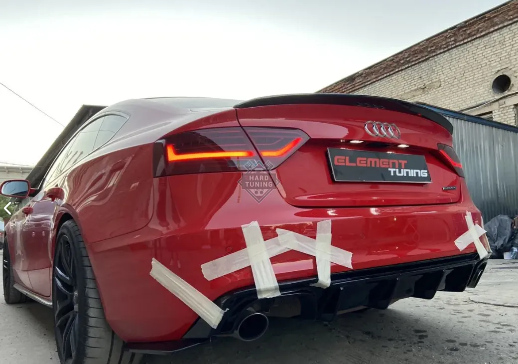 Диффузор заднего бампера Audi a5 T8 / a4 b8