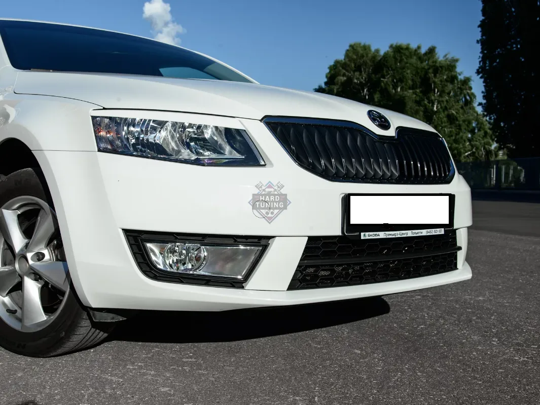 Накладки на фары Skoda Octavia III A7 (2013-2016)