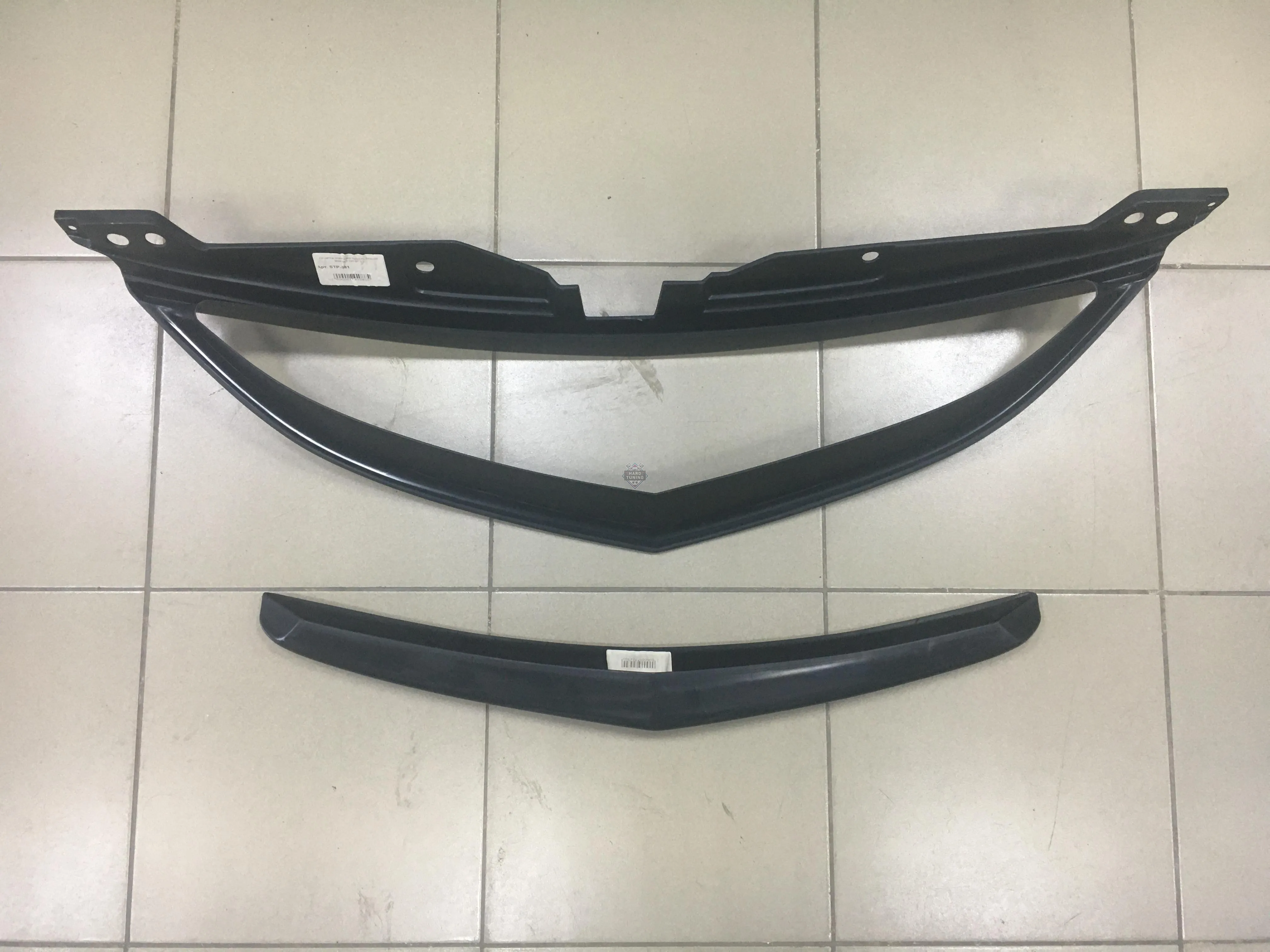 Решетка радиатора SPORT (с планкой) Mazda 6 GH 2008-2012 АБС пластик