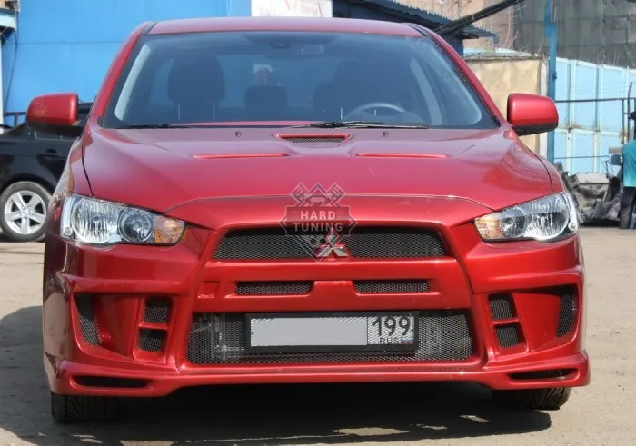 Передний бампер EXTREME Mitsubishi Lancer 10 (2007-2016)