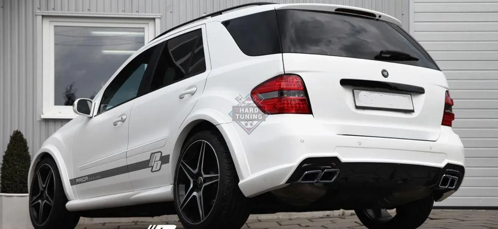Задний бампер Mercedes ML-Class W164