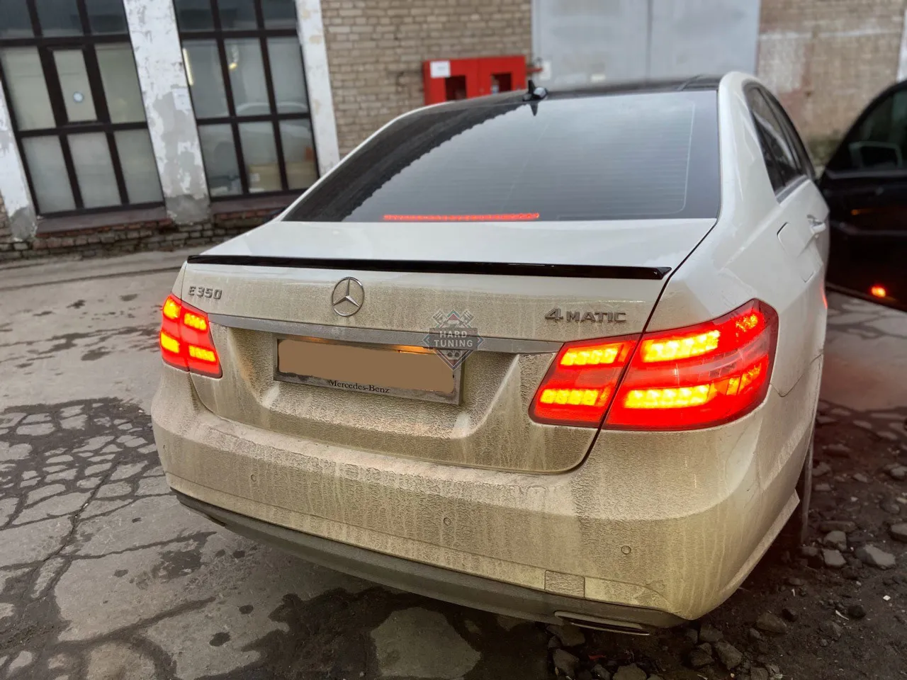 Спойлер лип Mercedes E-Class W212
