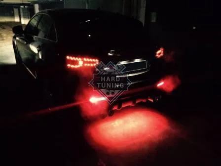 Задний бампер SUPERIOR LUX Infiniti FX30D/FX35/FX37/FX50/QX70 (S51)