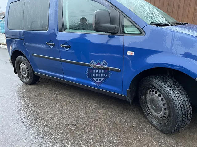 Накладка на пороги HT Volkswagen Caddy 3