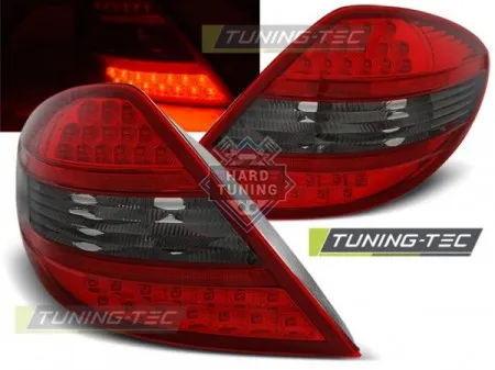 Задние фонари Mercedes R171 SLK (2004-2011) LED красно-тонированные