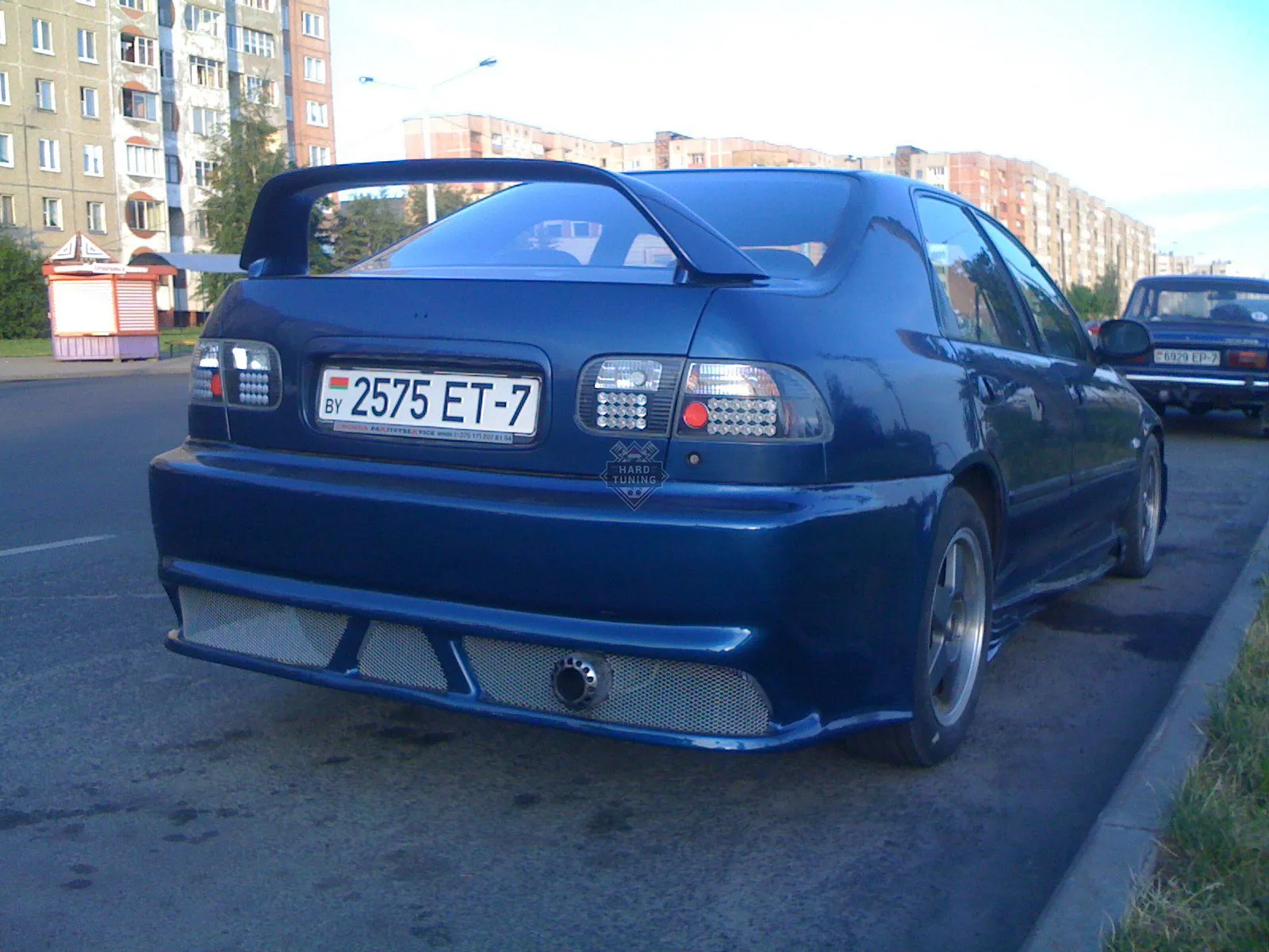 Спойлер высокий MUGEN Honda Civic 6 1996-2000 седан 108 см