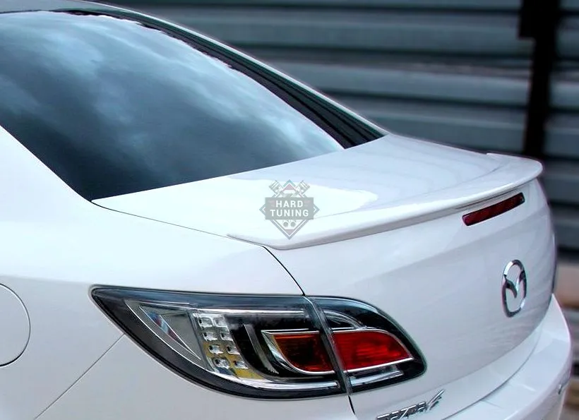 Спойлер SPORT лип Mazda 6 GH 2008-2012 седан стеклопластик