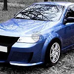 Передний бампер RIEGER-STYLE Chevrolet Lacetti седан