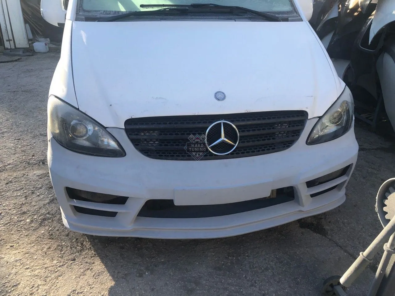 Передний бампер Wald Black Bison Mercedes Vito/Viano (W639) дорестайл