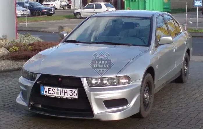 Передний бампер EVO Style Mitsubishi Galant 8 япония/европа