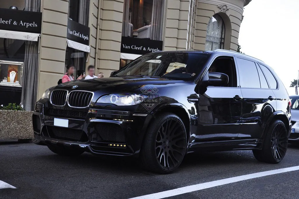 Передний бампер HAMANN BMW X6 E71 рестайлинг (под обычные крылья)
