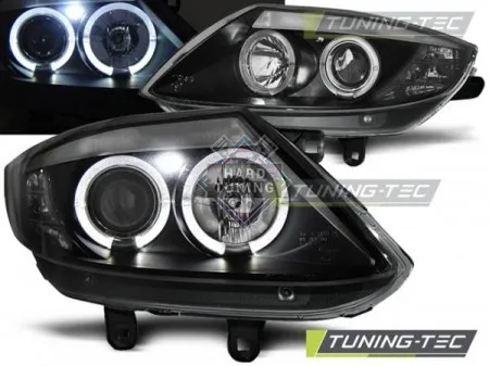 Передние фары BMW Z4 E85 E86 (2002-2008) HEADLIGHTS ANGEL EYES fits черные