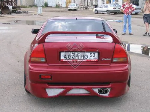 Накладка на задний бампер MUGEN Honda Prelude 4