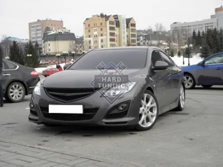 Планка в решетку радиатора SPORT без логотипа Mazda 6 GH 2008-2012
