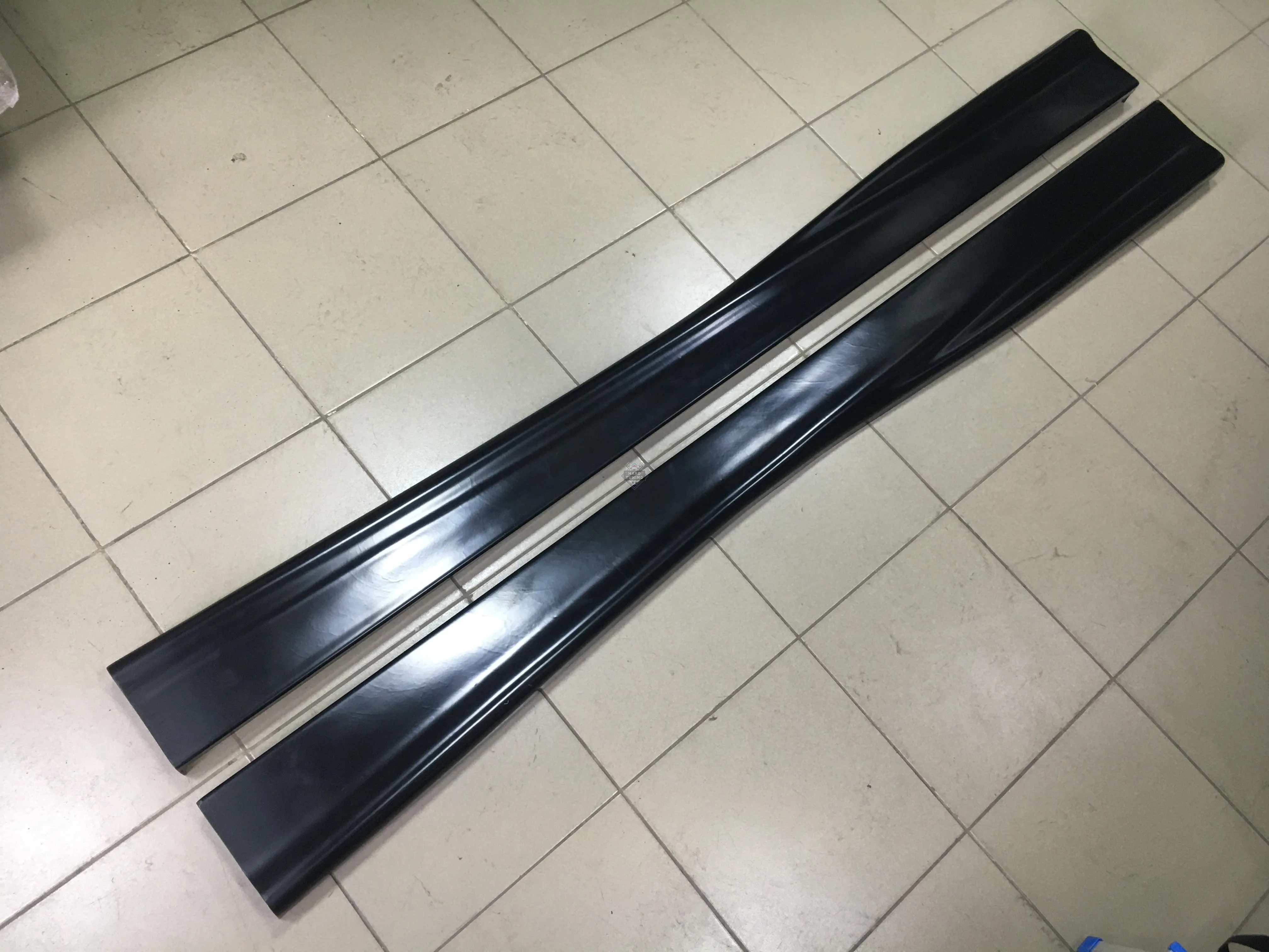 Накладки на пороги Rieger Volkswagen Golf 3 АБС пластик