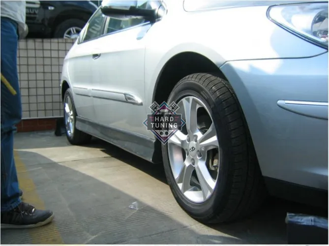 Накладки на пороги Chery M11/M12