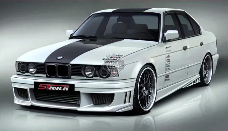 Передний бампер F-DESIGN BMW E34