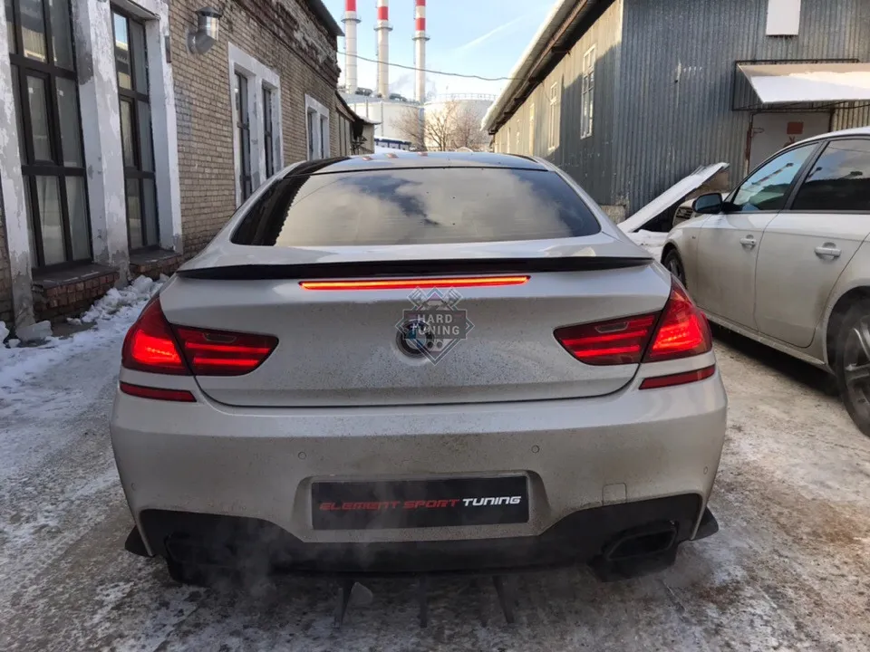 Спойлер лип с клыками BMW F13/F06 /F12
