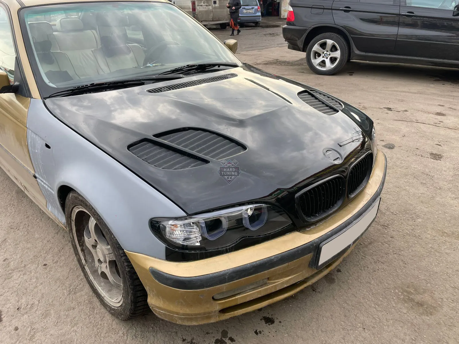 Капот GTR BMW E46 седан (Рест\Дорест)