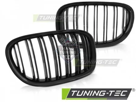 Решетки радиатора BMW F01 (2009-2015) GRILLE GLOSSY DOUBLE BAR fits черные