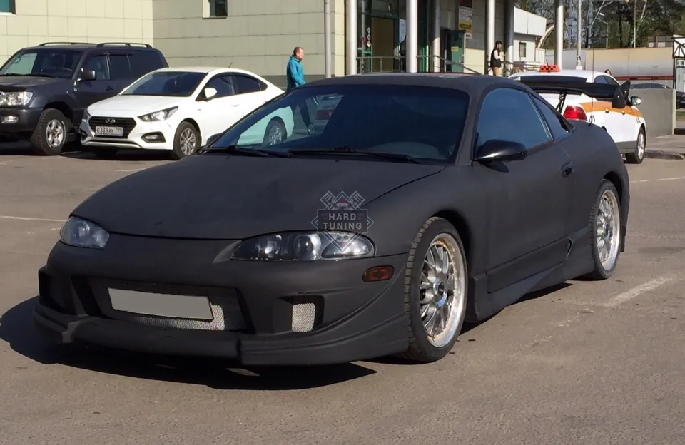 Накладки на пороги Auto R Mitsubishi Eclipce 2