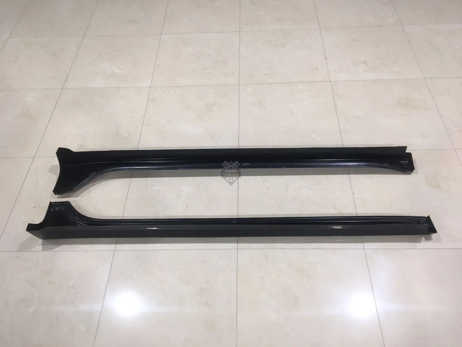 Накладки на пороги 2.0 Mitsubishi Lancer 10 (2007-2016) ABS пластик