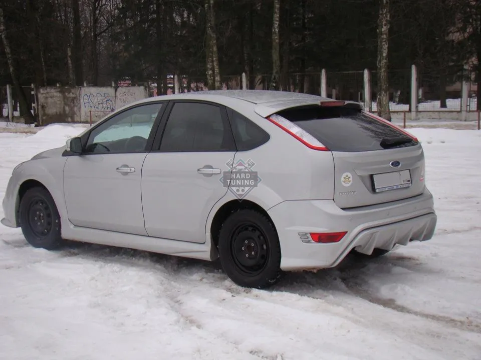 Накладки на пороги RS Ford Focus 2