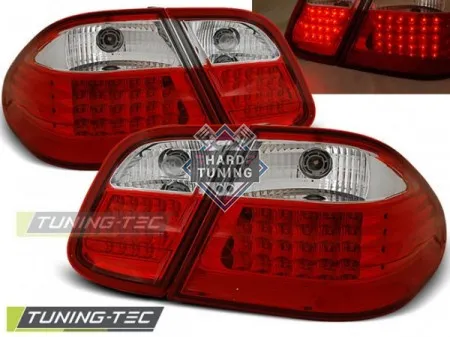 Задние фонари Mercedes W208 CLK (1997-2002) LED красно-белые