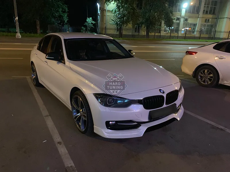 Сплиттер переднего бампера Sport,Luxury, SE BMW 3-series (F30) - Дорестайлинг