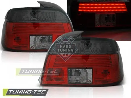 Задние фары BMW E39 (1995-2000) LED BAR TAIL LIGHTS fits красно-тонированные