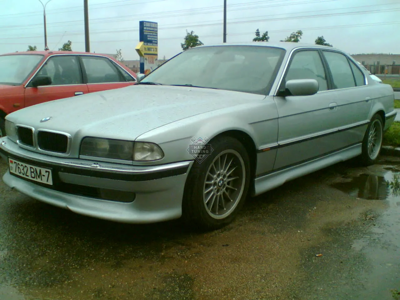 Накладки на пороги Hamann BMW E38