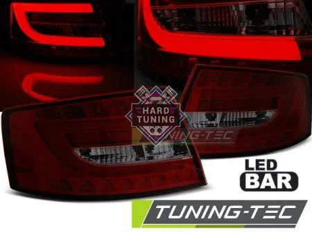Задние фары AUDI A6 C6 (2005-2008) SEDAN 6PIN LED TAIL LIGHTS fits красно-тонированные