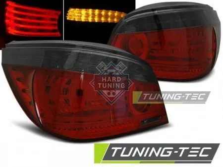 Задние фары BMW E60 (2003-2007) LED TAIL LIGHTS RED fits тонированные