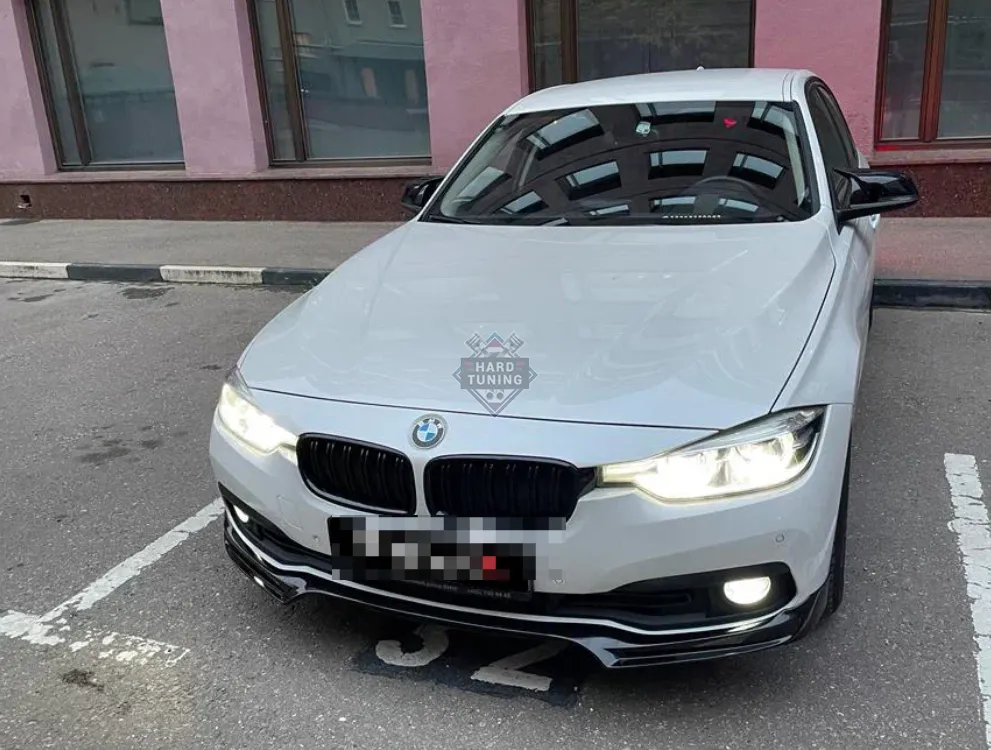 Сплиттер переднего бампера Sport, Luxury, SE BMW 3-series (F30) Рестайлинг