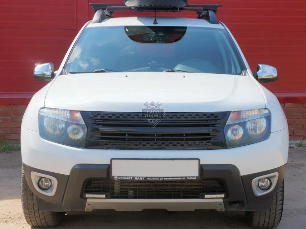 Накладки ПТФ на передний бампер Renault Duster 2010-2015