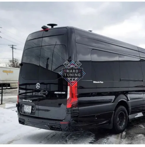 Задний бампер AMG HT Mercedes Sprinter W907 2018+ АБС пластик
