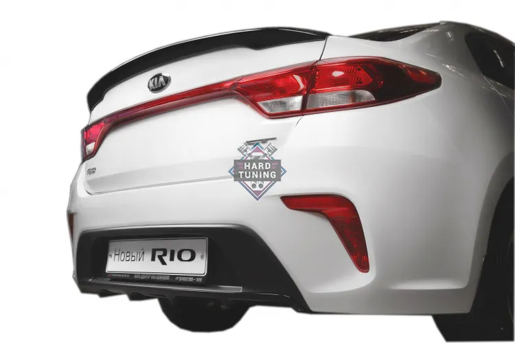 Диффузор заднего бампера KIA RIO 4 2017-2020