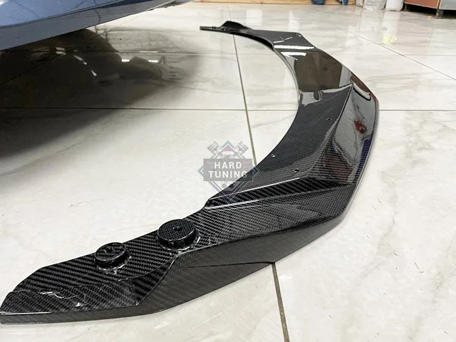 Сплиттер переднего бампера Parsan BMW G22 M-SPORT CARBON