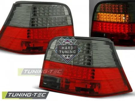 Задние фонари Volkswagen Golf 4 (1997-2003) LED красно-тонированные