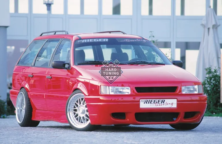 Накладки на пороги Rieger Volkswagen Passat B3 АБС пластик