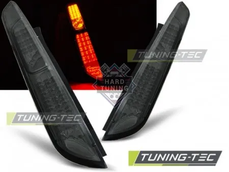Задние фонари Ford Focus MK2 (2008-2010) Hatchback LED тонированные