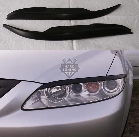 Накладки на фары прямые Mazda 6 GG
