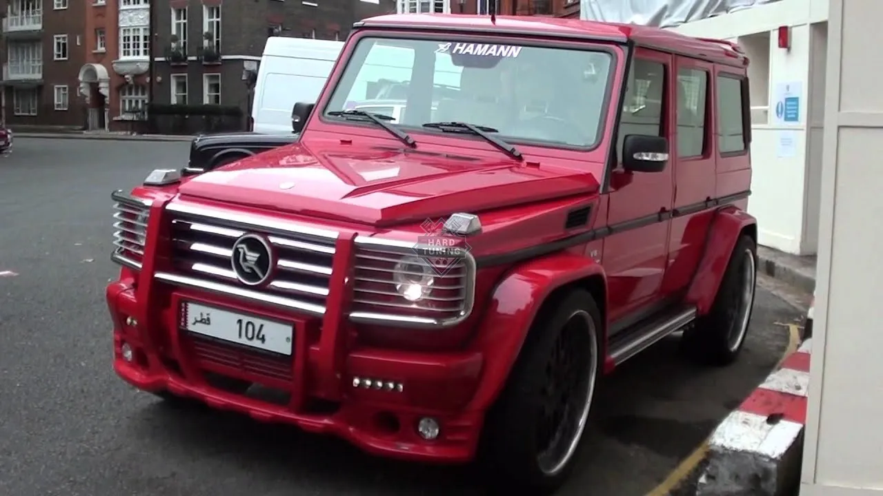Накладка на передний бампер HAMANN G55 Mercedes G-Klasse (W463)