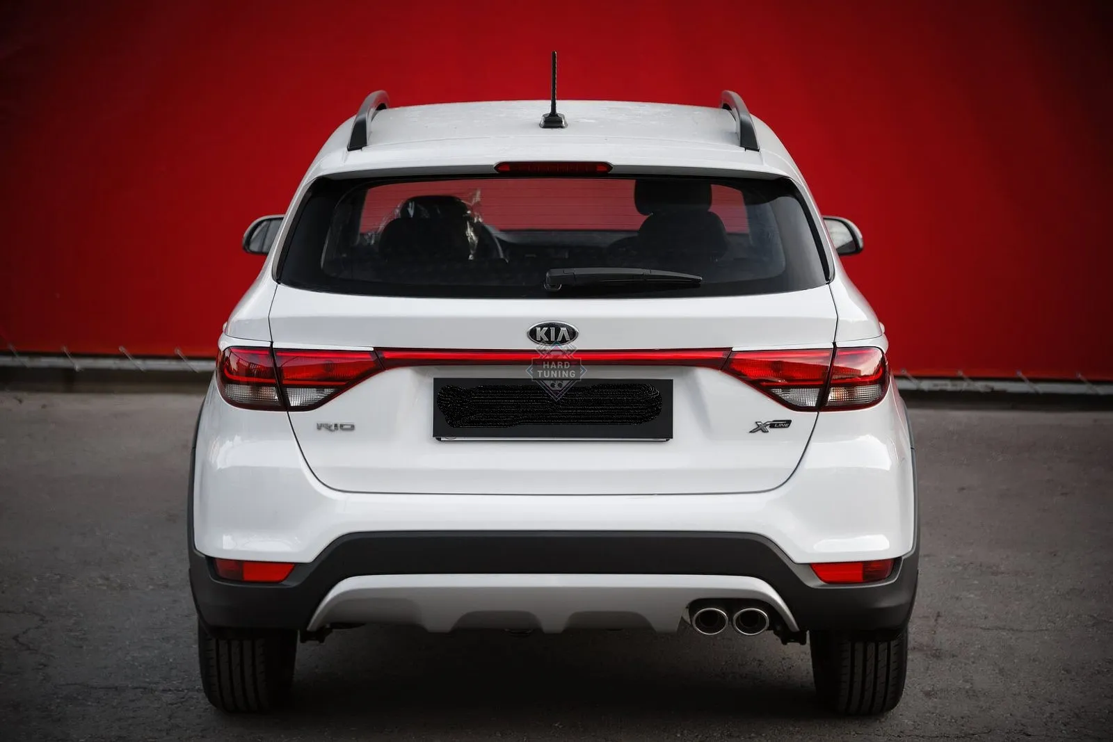 Накладки на задние фонари KIA RIO 4 X-LINE 2017-2020