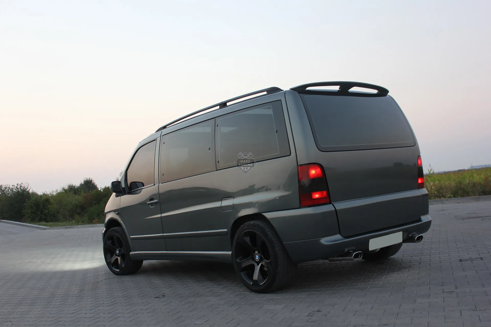 Спойлер на крышку багажника CETUS Mercedes Vito (W638)