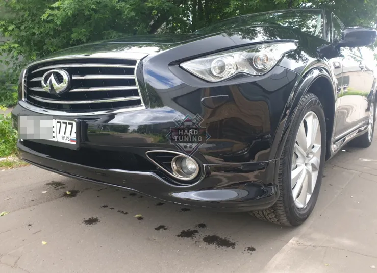 Накладка на передний бампер Nismo Infiniti FX30D/FX35/FX37/FX50/QX70 (S51)