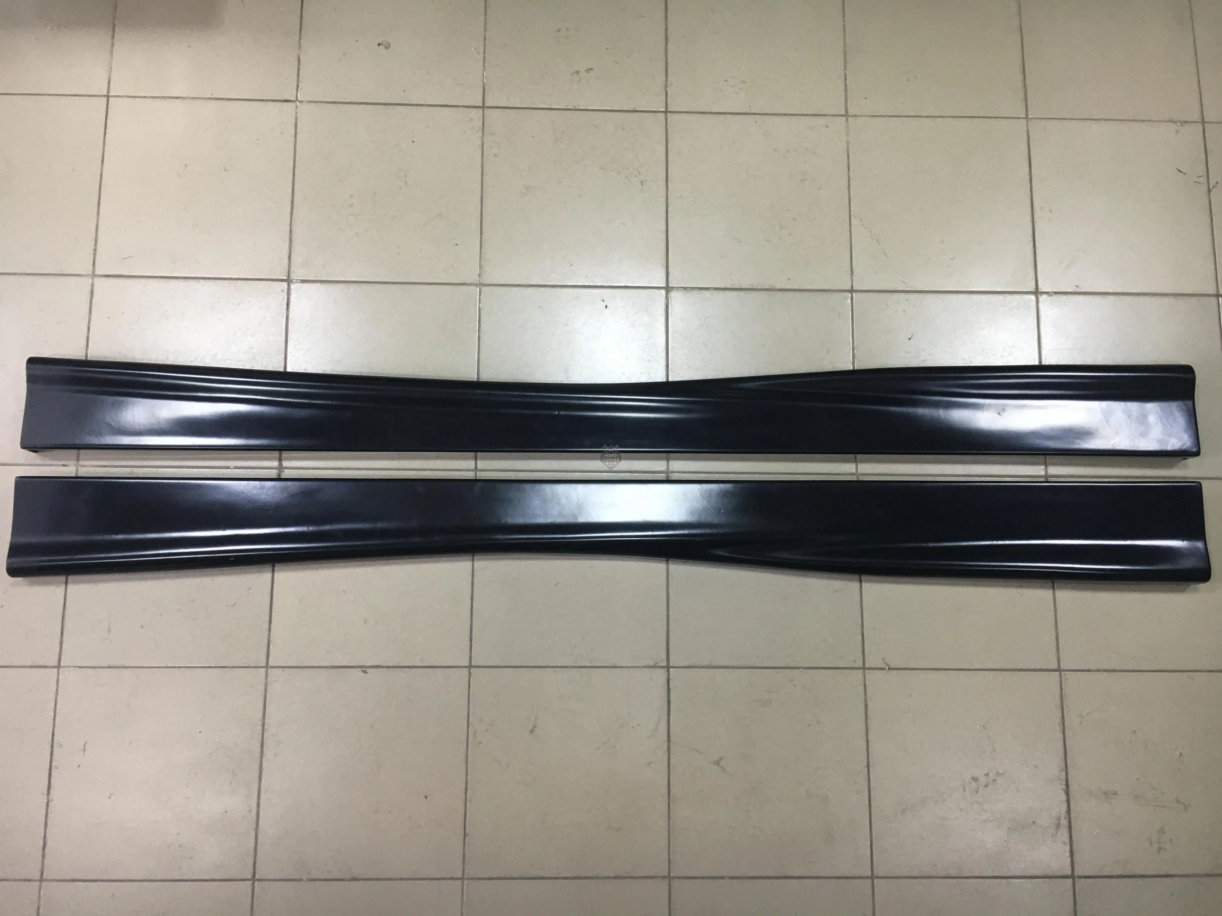 Накладки на пороги Rieger Volkswagen Golf 2 АБС пластик